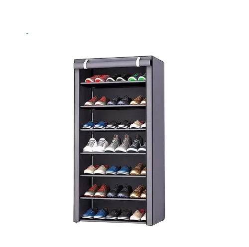 Ruime Schoenenkast met 7 Lagen- Voor 21 Paar Schoenen – Stijlvol en Compact (L60xB30xH123 cm)